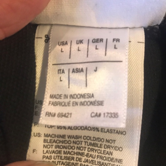 NWOT Men’s Large Cotton Reebok Golf Polo Shirt - Picture 5 of 6